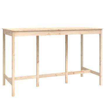 9 Piece Solid Pine Bar Set for Stylish Entertaining