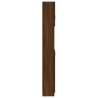 Brown Oak Bathroom Cabinet - 32x25.5x190 cm Engineered Wood