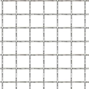 Stainless Steel Crimped Garden Wire Fence - 100x85 cm