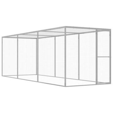 Durable Cat Cage 4.5x1.5m - Galvanised Steel for Secure Outdoor Use