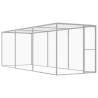 Cat Cage 4.5x1.5x1.5 m Galvanised Steel Size 4.5 x 1.5 x 1.5 m 