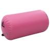 Inflatable Gymnastic Roll with Pump 120x90 cm - Pink