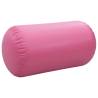 Inflatable Gymnastic Roll with Pump 120x90 cm - Pink