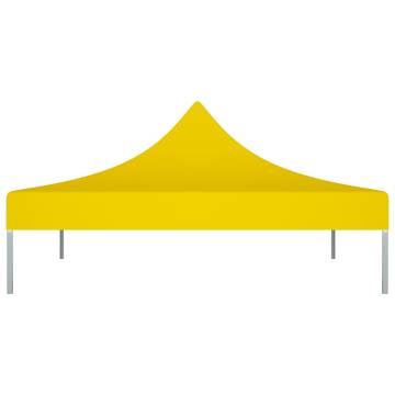 Party Tent Roof 2x2m Yellow - Durable & Weather Resistant