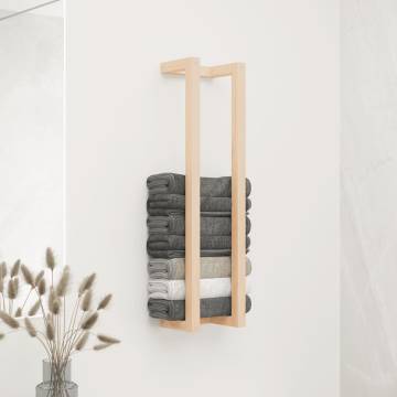 Towel Rack 23x18x90 cm - Solid Wood Pine | HipoMarket