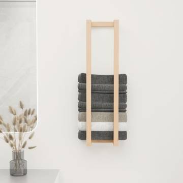 Towel Rack 23x18x90 cm - Solid Wood Pine | HipoMarket