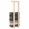 Towel Rack 23x18x90 cm - Solid Wood Pine | HipoMarket