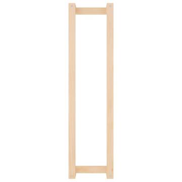 Towel Rack 23x18x90 cm - Solid Wood Pine | HipoMarket