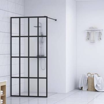 Walk-in Shower Screen 100x195 cm | Clear Tempered Glass