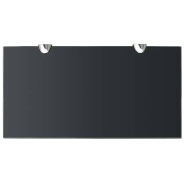 Stylish Floating Glass Shelf 40x20 cm - Modern Wall Decor