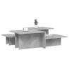 Stylish Concrete Grey Coffee Tables - Set of 2 | HipoMarket