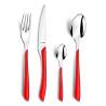 Amefa 16-Piece Cutlery Set Eclat Red - Quality & Colorful Dining