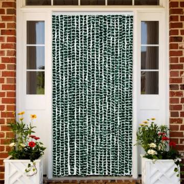 Fly Curtain Green and White 90x200 cm | Insect Prevention