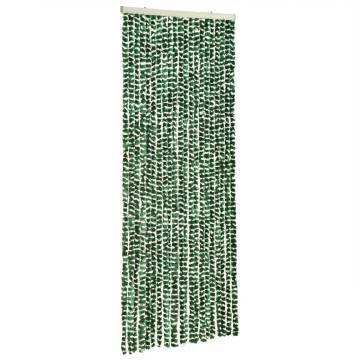 Fly Curtain Green and White 90x200 cm | Insect Prevention