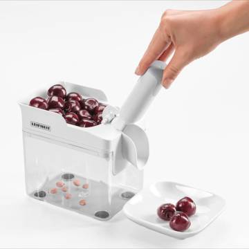 Leifheit Cherry Pitter Cherrymat 3.0 - Quick & Easy De-Coring