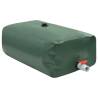 Water Tank with Tap Foldable 1500 L PVC Colour green Size 1500 l Quantity in Package 1 