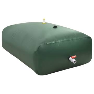 2100L Foldable Water Tank with Tap - Durable PVC Storage