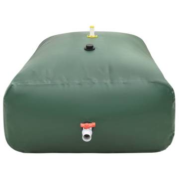 2100L Foldable Water Tank with Tap - Durable PVC Storage