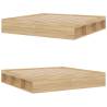 Sonoma Oak Bed Frame 200x200 cm - Modern & Practical Design