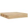 Sonoma Oak Bed Frame 200x200 cm - Modern & Practical Design