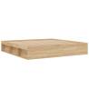 Sonoma Oak Bed Frame 200x200 cm - Modern & Practical Design