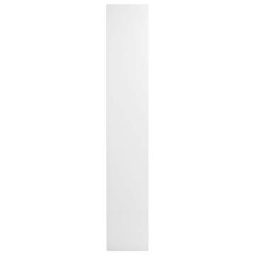 High Gloss White CD Cabinets - 2 pcs | Hipomarket