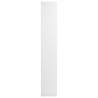 High Gloss White CD Cabinets - 2 pcs | Hipomarket