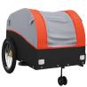 Bike Trailer Black & Orange | 45 kg Iron | Durable & Versatile