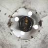 Industrial Wall Lamp Silver 90x25 cm E27 - Stylish Lighting