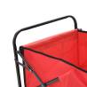 Folding Hand Trolley Steel Red | Durable & Versatile Transport