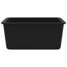 Granite Kitchen Sink - Single Basin Black | HipoMarket