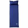 Self Inflating Camping Mattress with Pillow - 1-Person Navy Blue