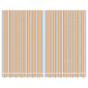 Replacement Awning Fabric - Multicolour Stripe 3.5x2.5 m