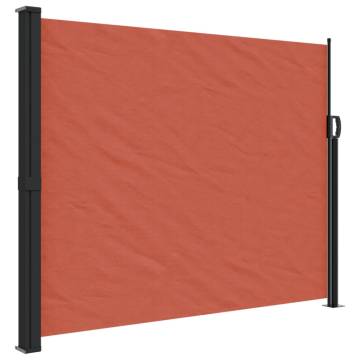 Retractable Side Awning Terracotta 170x300 cm | Hipomarket