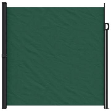 Retractable Side Awning Dark Green 200x300 cm | Hipomarket UK