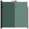 Retractable Side Awning Dark Green 200x300 cm | Hipomarket UK