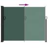 Retractable Side Awning Dark Green 160x500 cm | HipoMarket