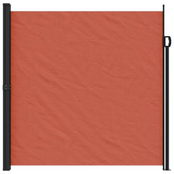 Retractable Side Awning Terracotta 200x600 cm - HipoMarket