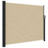 Retractable Side Awning Beige 160x500 cm - Privacy & Style