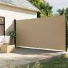 Retractable Side Awning Beige 220x500 cm Colour beige Size 220 x 500 cm Quantity in Package 1 