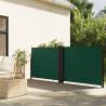 Retractable Side Awning Dark Green 140x600 cm Colour dark green Size 140 x 600 cm Quantity in Package 1 