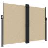 Retractable Side Awning Beige 180x1000 cm - Privacy Screen