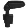 Car Armrest Black - Adjustable Storage Solution for KIA RIO