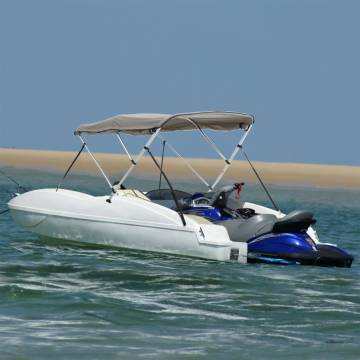 3-Bow Bimini Top with Sidewalls - UV & Water Resistant