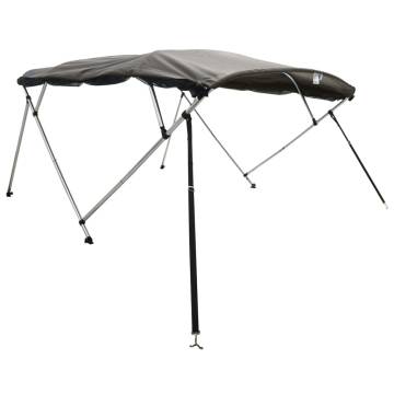 4-Bow Bimini Top with Mesh Sidewalls - 243x(200-213)x137 cm