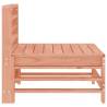 Garden Middle Sofa - Solid Wood Douglas for Your Outdoor Space