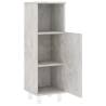 Stylish Bathroom Cabinet in Concrete Grey - 30x30x95 cm