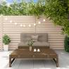 2 Piece Garden Lounge Set Honey Brown Solid Wood Pine Colour honey brown pine Quantity in Package 1 Model middle + footrest 