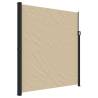 Retractable Side Awning Beige 220x600 cm - Hipomarket UK