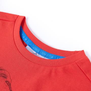 Kids' Red Dinosaur T-shirt - Comfortable & Stylish